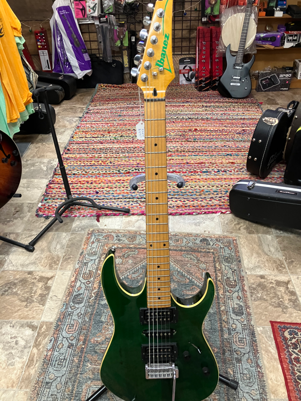 SOLD!! Rare Ibanez EX-270 Emerald Green finish | Mad River Music